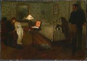 Edgar Degas Interior oil painting